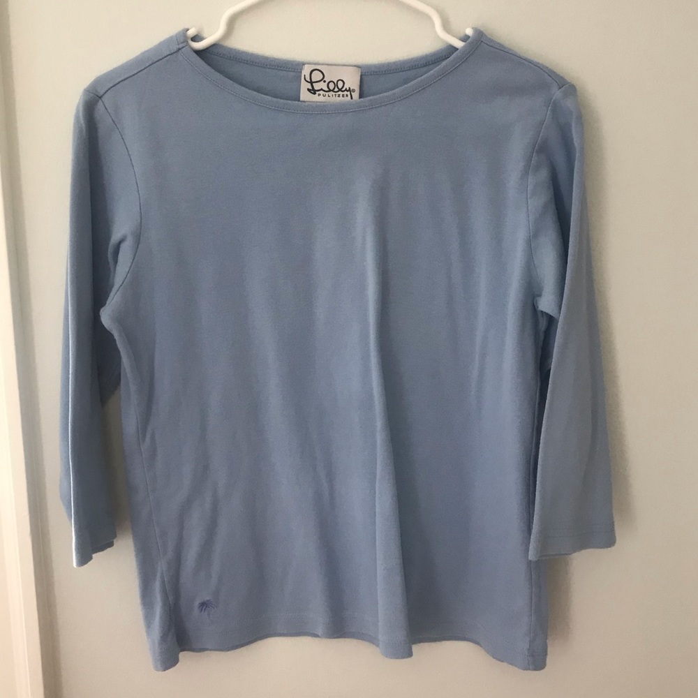 Lilly Pulitzer 3/4 Length Sleeve Shirt, size S